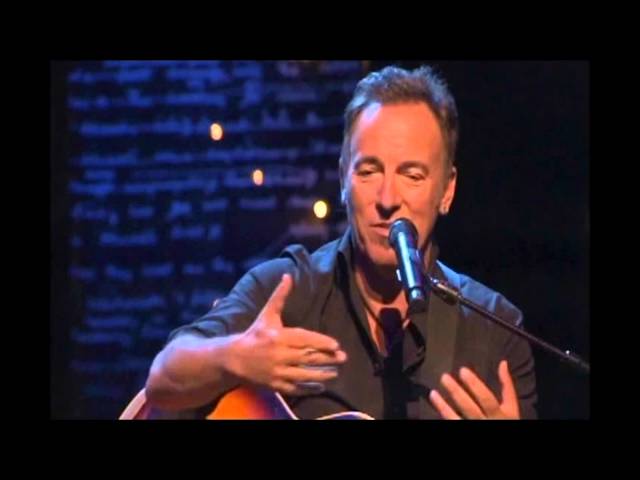 Bruce Springsteen - One Minute of Brilliant Songwriting Advice