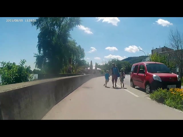 Boring bicycle commute - 20250805 #1