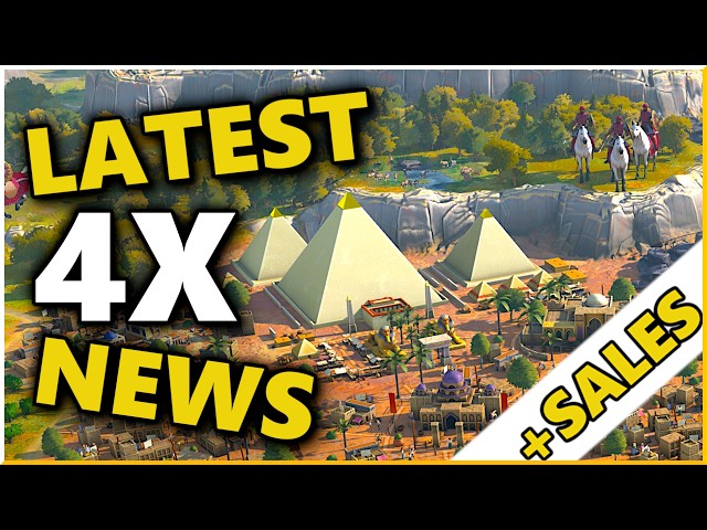 Newest 4X Game Releases, Demos and Updates on upcoming 4X and Turn based strategy games in 2026