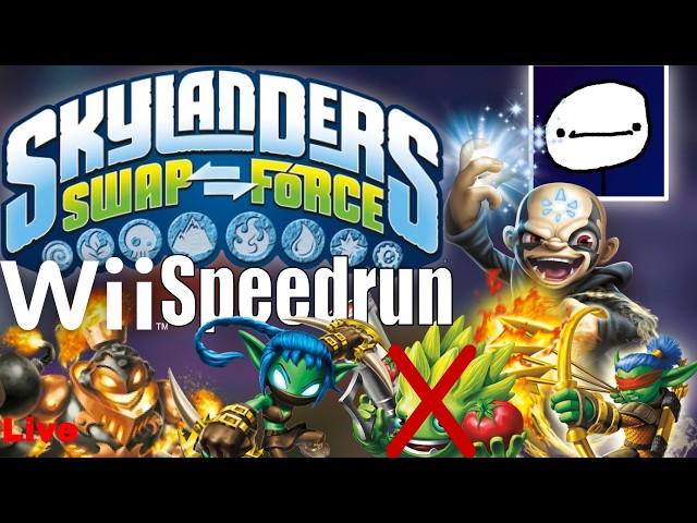 Skylanders Spyro's Swapforce Wii Co-Op Speedrun