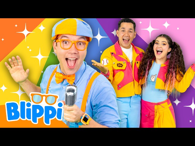 ✨Curious Como Yo with Los Meñiques de la Casa ✨ | Blippi Songs 🎶| Educational Songs For Kids