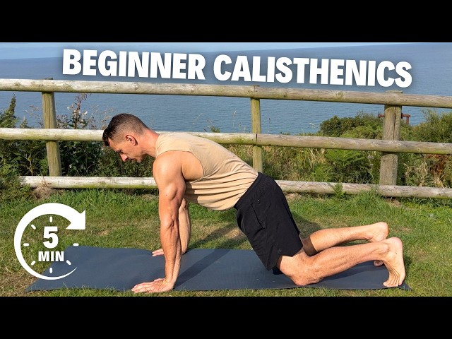 5 Min BEGINNER CALISTHENICS WORKOUT | Follow Along