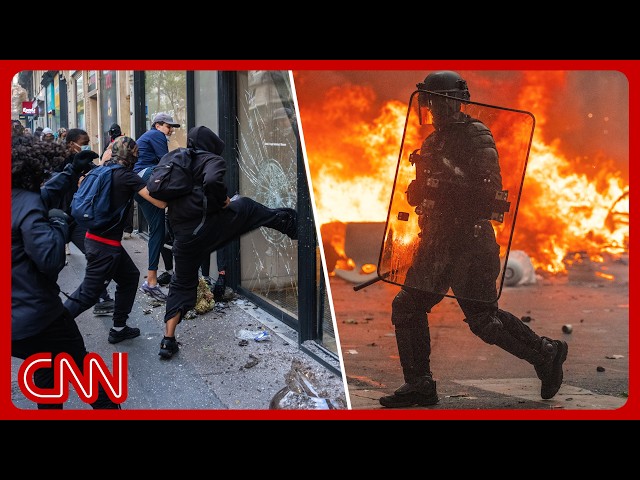 'A real escalation': France protests boil over into violent riots