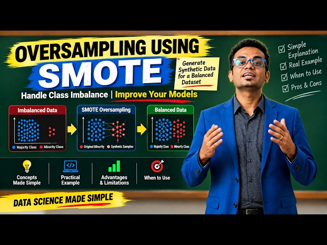 SMOTE Explained: Oversampling for Imbalanced Data in Machine Learning