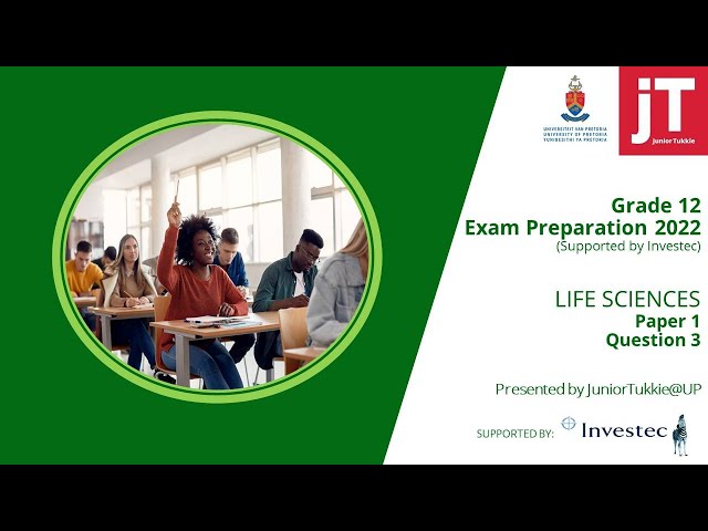 5. Paper 1 Nov 2021 - Gr12 Exam Preparation - Life Science - November 2021 Paper 1 Question 3