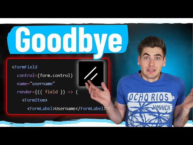 I Will Never Use Shadcn Form Components Again