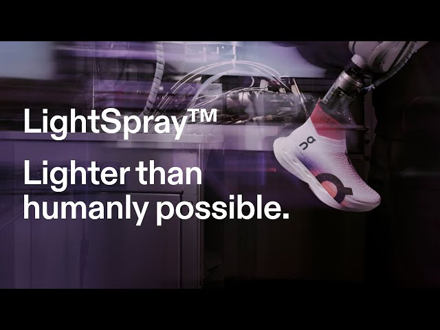 On | LightSpray™. Lighter Than Humanly Possible.