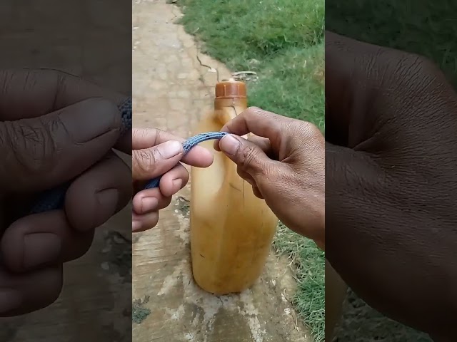 Genius tips and tricks#knot#rope#a#diy#camping #outdoor#tutorial