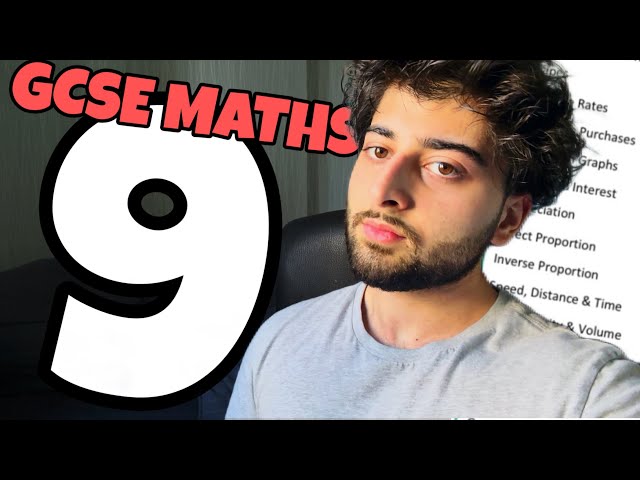 How I got a 9 in GCSE Maths (with resources)