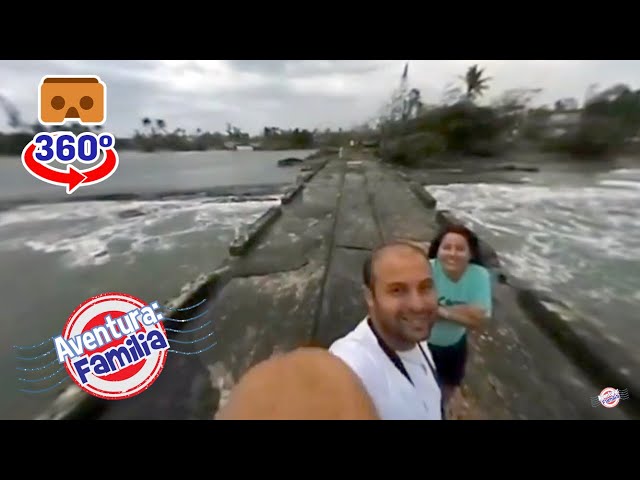 Misión: Observando fuerte oleaje VR 360
