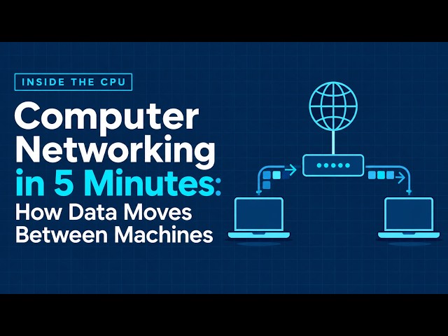 Computer Networking in 5 Minutes: How Data Moves Between Machines
