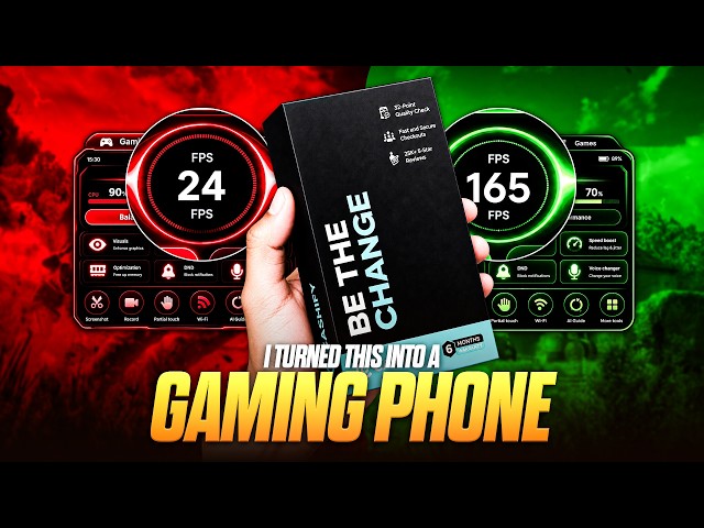 I Turned a Cheap Used Phone Into a Competitive Gaming Phone - Was It Worth It?