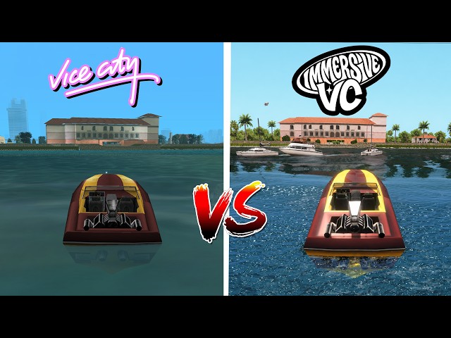 GTA Vice City VS Immersive Vice City Mod (Comparison)