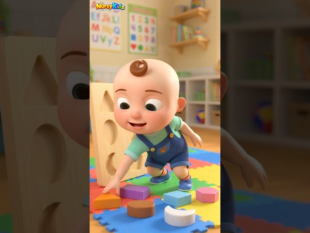 Learn Shapes Cartoon for Toddlers - Part 2 | Educational Video for Kids #learning #shapes