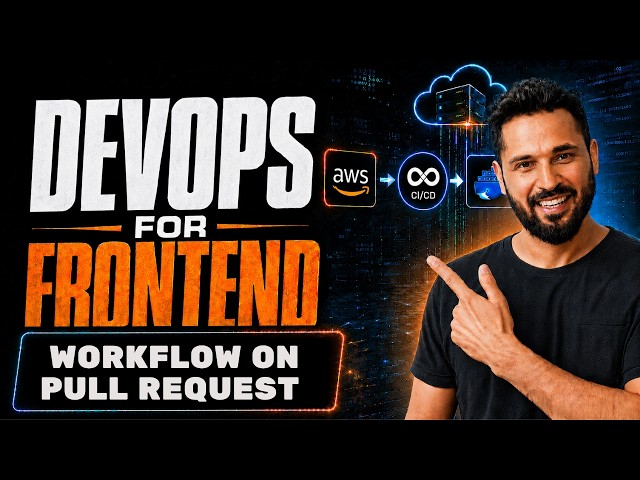 DevOps for Frontend Developers #14 GitHub Actions Pull Request Event | Workflow on PR to Main Branch