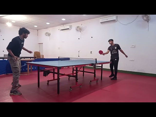 Table tennis practice 