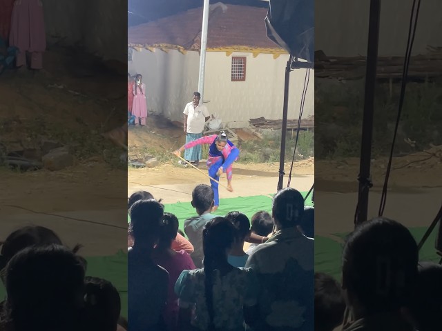 Ma Pakkana village lo circus 🤡 🎪 wait for end guys #shorts