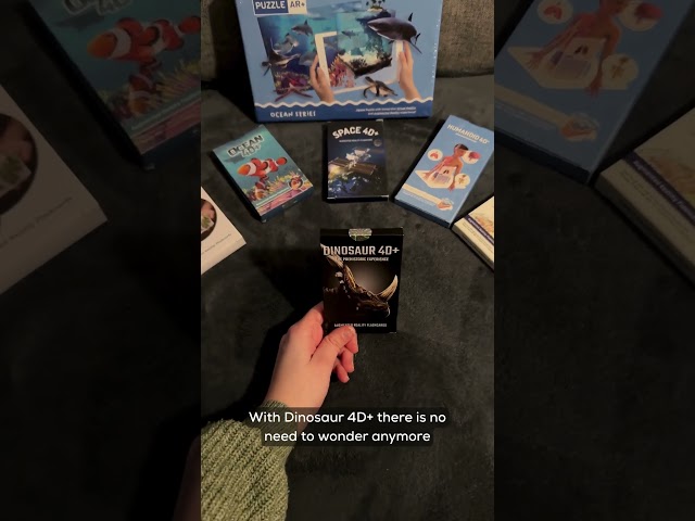 Bring Dinosaurs to Life with Dinosaur 4D+ Augmented Reality #augmentedreality #jurassicworld #dino