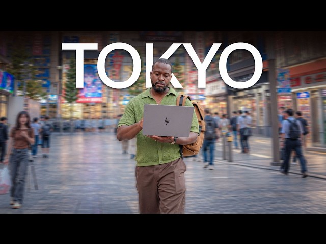 HP OmniBook X in Tokyo — I Left the Charger at Home!