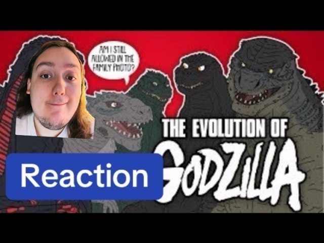 "From rubber suits to digital terror!" The Evolution Of Godzilla (Animated) Reaction