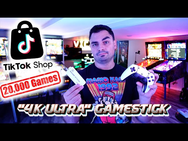 4K Ultra Gamestick with 20,000 Games From Tiktok Shop