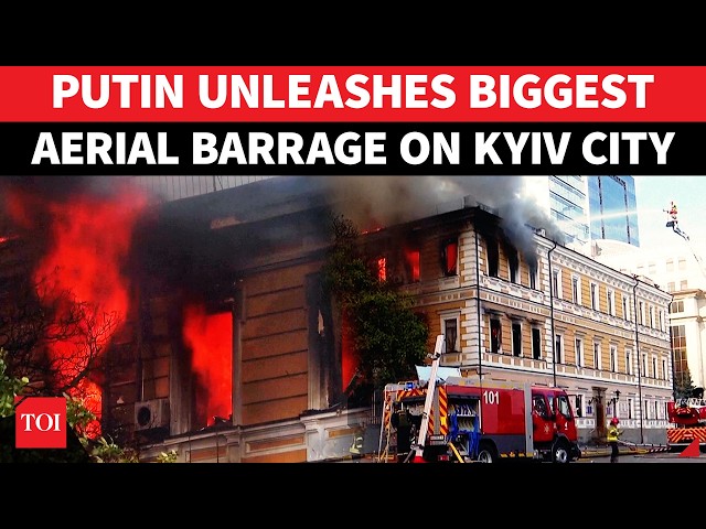Putin’s Biggest Attack On Ukraine: Kyiv Goes Up In Flames As 90+ Casualties Shock Zelensky