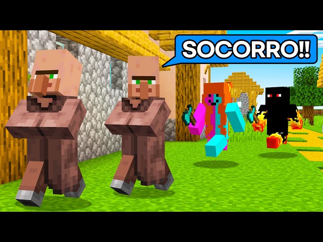 Minecraft, But VILLAGERS CAN TALK?!...