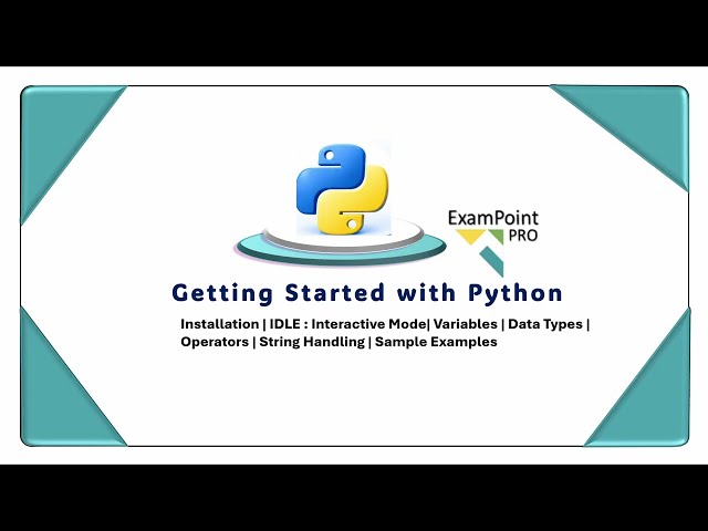 Getting Started with Python Programming #cbse #it #pythonprogramming #pythonforbeginners #practice