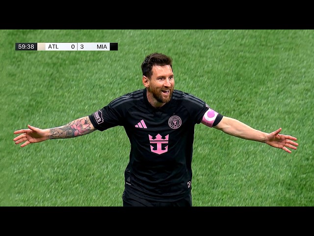 Lionel Messi vs Atlanta United | 2 CRAZY GOALS! 🐐🔥 | 17/10/2026