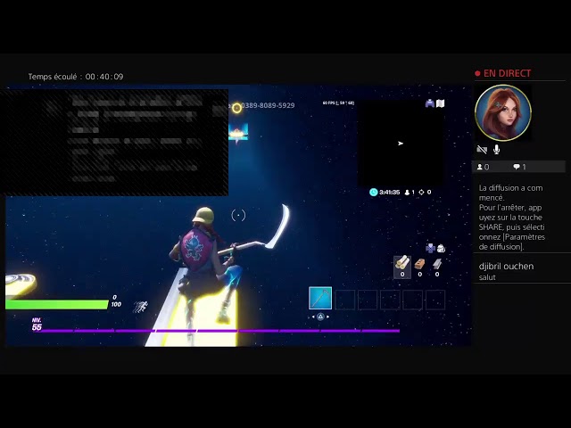 Je fait de la arène sur fortnite battle royale^^
