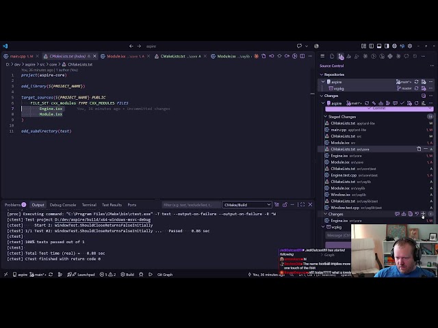 🔴LIVE! | C++ GAME DEV | DEV ENVIRONMENT | (live on twitch)