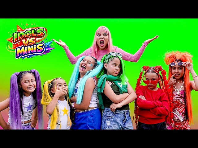INTRO IDOLS VS MINIS 💙💛💜🖤💗💚🧡❤️