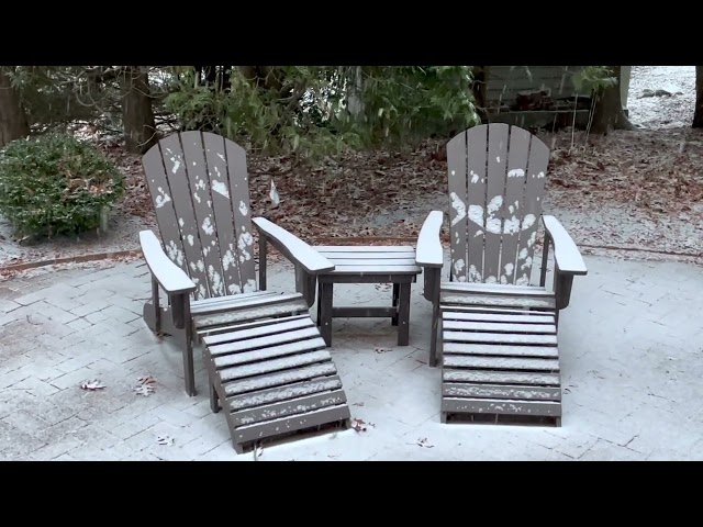 The First Snowfall of Winter!