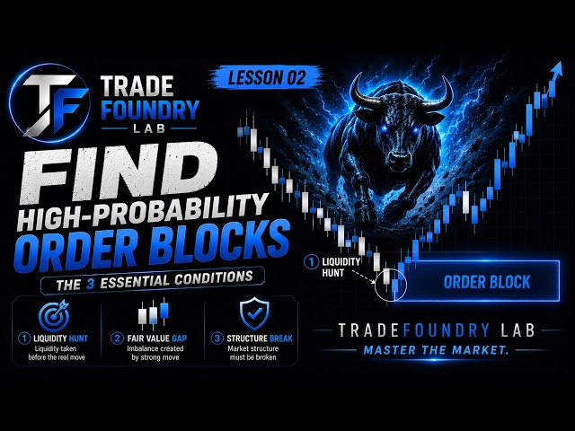 NOT Every Order Block Is Valid! | 3 Rules to Find a Valid OB