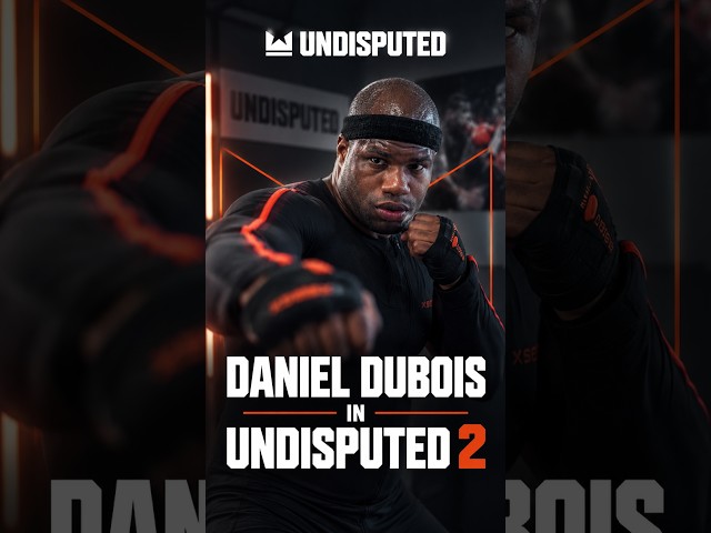 Daniel Dubois at the Undisputed HQ in Sheffield 👑 🎮