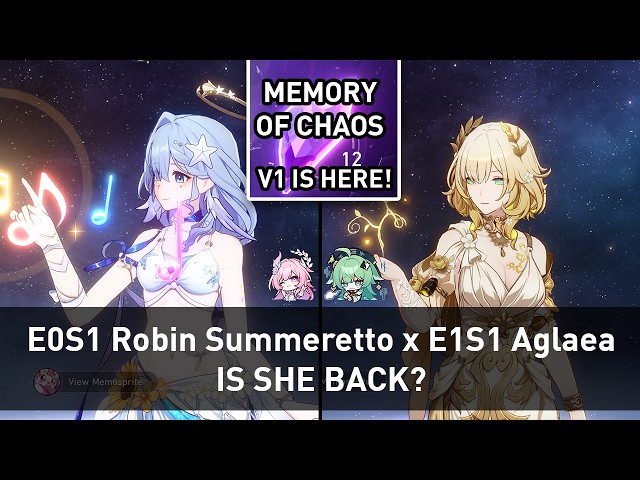IS SHE BACK? | E0S1 Robin Summeretto x E1S1 Aglaea | Honkai: Star Rail 4.5 Beta v1