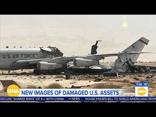 Photos show extensive damage to US Middle East bases amid Iran war