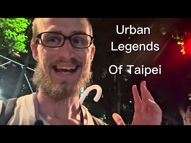 Night Time spooky 👻 in Taipei