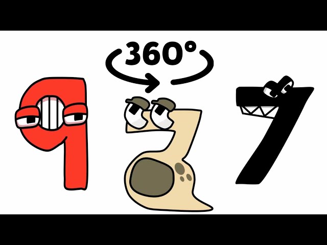 Alphabet Lore But It's Number Lore 360°