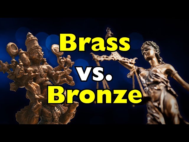 Brass vs. Bronze: The Golden Confusion