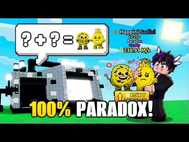 I FINALLY FOUND The RECIPE For the NEW Paradox Spawn Machine! Escaoe Tsunami for Brainrots Roblox