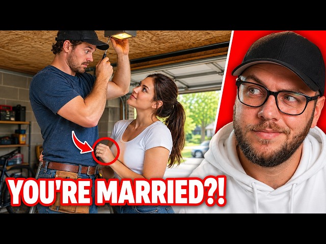 I Was Fixing Her Garage Light... When She Said, “You’re Handsome, You Know That?”