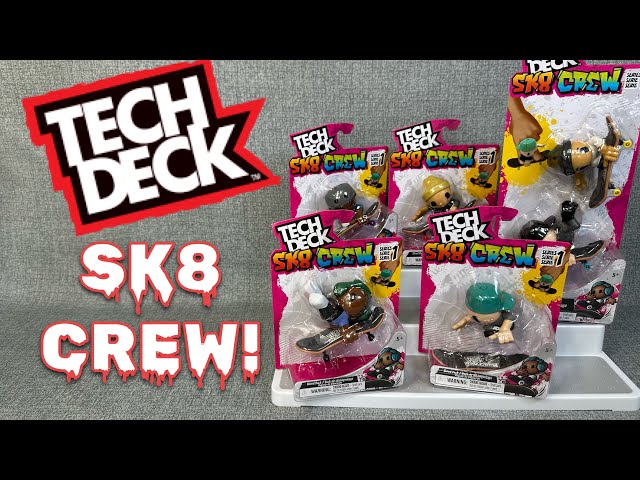 TECH DECK SK8 CREW OPENING AND REVIEW!