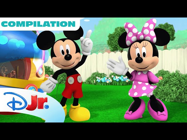 Every Me & Mickey Vlog | Mickey Mouse Compilation | Music, Dance, DIY & Story Time! | @disneyjr