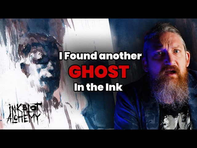 Drawing a Norwegian ghost... Inkblot Alchemy 32