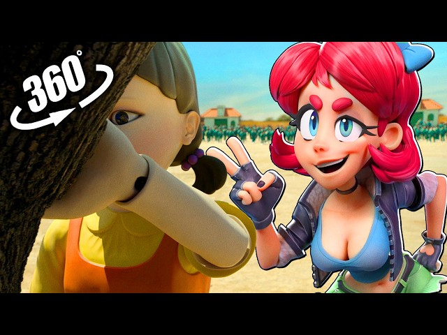 Scarlet Skpis Squid Game Red Light Green Light ! | VR / 4K | Scarlet Skpis