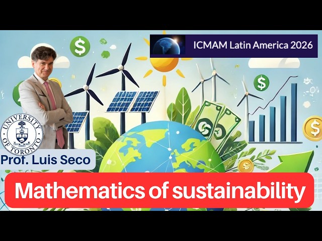 The mathematics of sustainability - ICMAM 2026