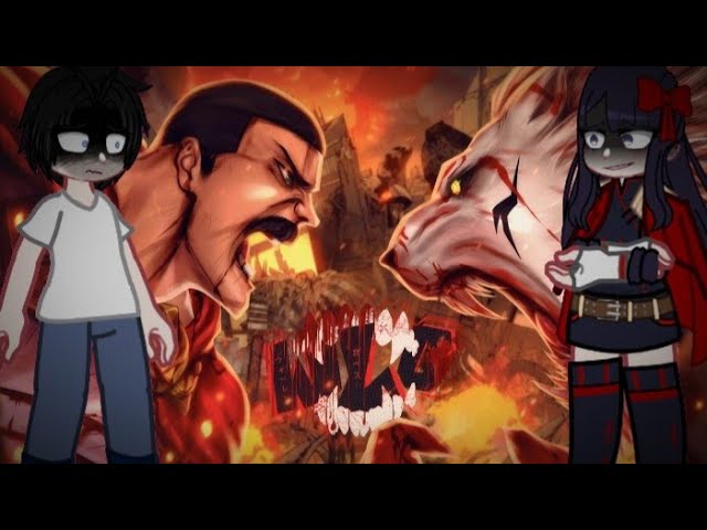 Mato Seihei no Slave reacting to the rap Thragg Vs Battle Beast (WLO) - From Planet to Planet
