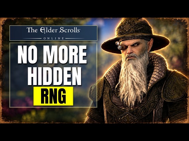 Why ESO Needs Public Drop Rates Right Now