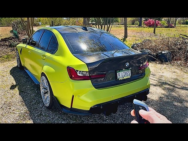 driving my 800hp m3 competition to get a bagel 